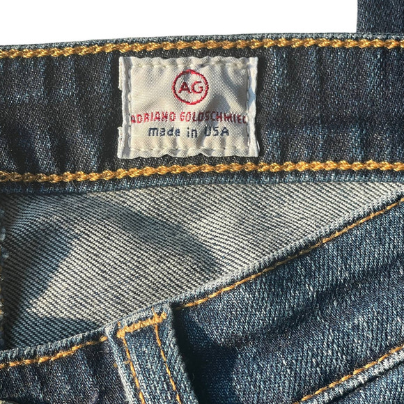 AG Adriano Goldschmied The Stilt Cigarette Jeans -Size 24R - Picture 5 of 16